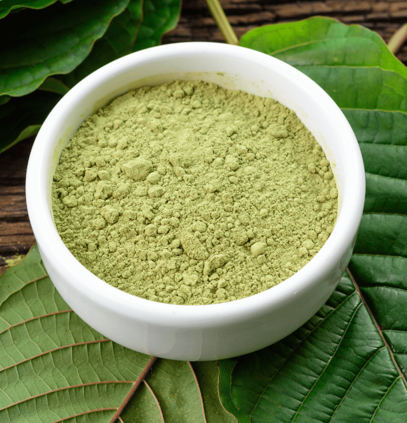 Red kratom powder