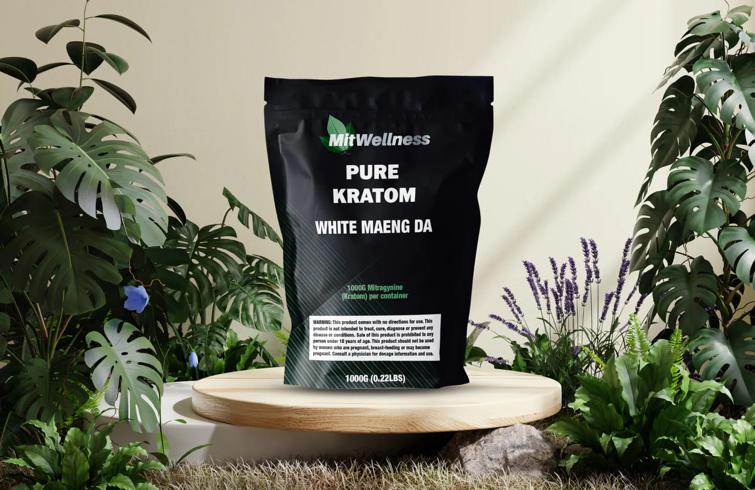 White Maeng Da Kratom Powder