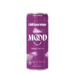 a purple can of soda
