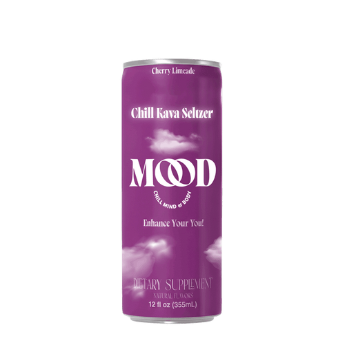 a purple can of soda