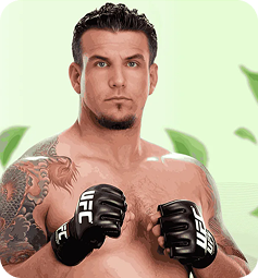 a man with tattoos and boxing gloves