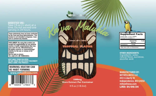 Ka’va Maluhia 4oz Shot