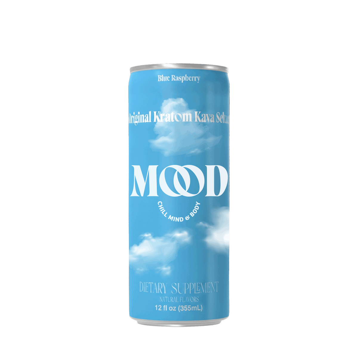 a blue can of energy drink