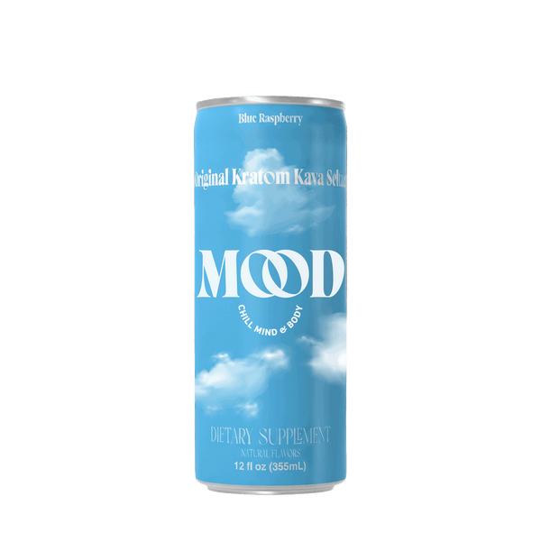 a blue can of energy drink