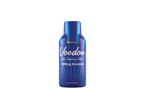 Blue Raspberry Blast Voodoo Kratom Shot