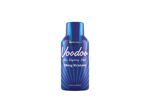 Blue Raspberry Blast Voodoo Kratom Shot