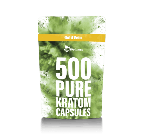 Gold Vein Kratom Capsules