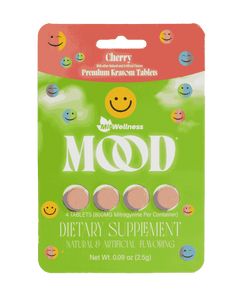 Mood Cherry Premium Kratom Tablets