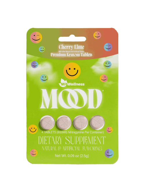 Mood Cherry Lime Premium Kratom Tablets