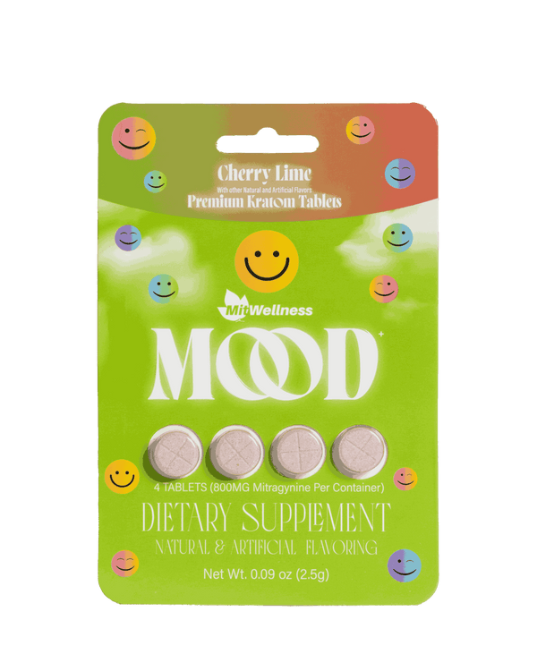 Mood Cherry Lime Premium Kratom Tablets