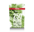 a package of kratom capsules
